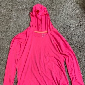 A pink Old Navy Active Hoodie.